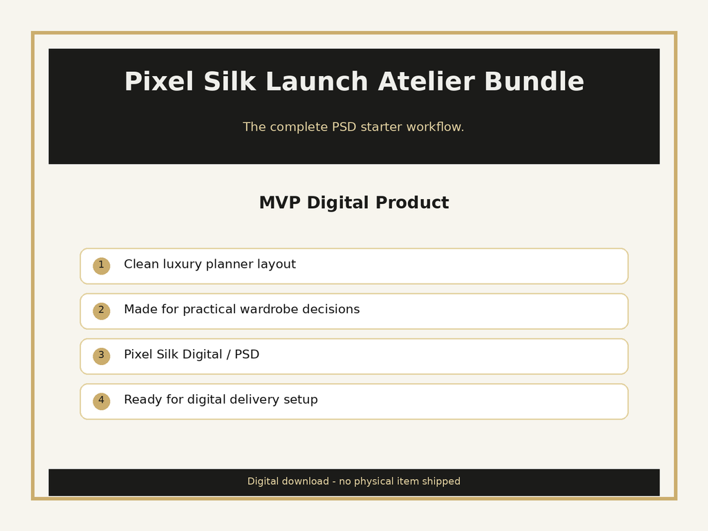 Pixel Silk Launch Atelier Bundle main cover